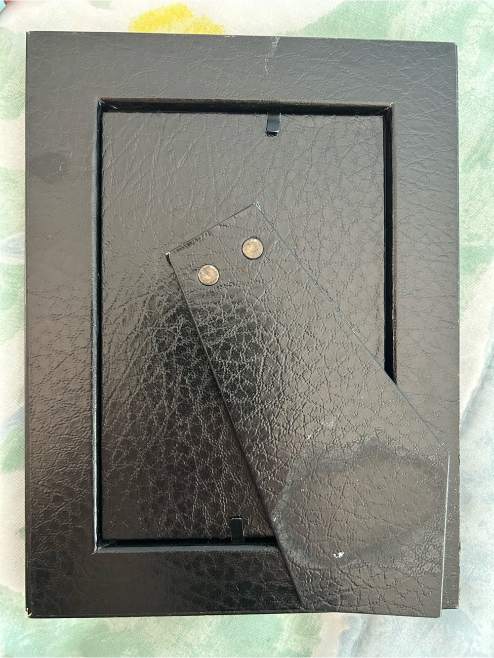 Blue Tabletop Rear Loading Picture Frame - Picture 2 of 2